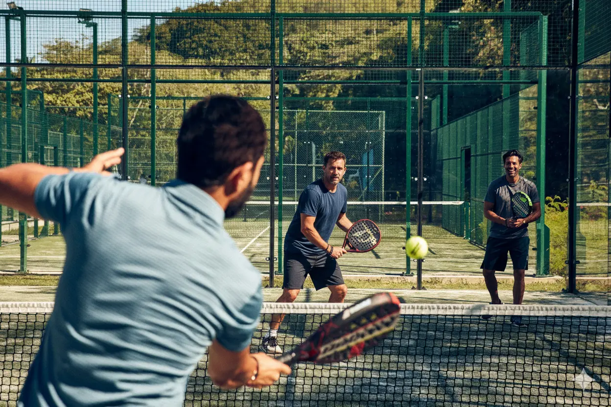 Nos weekends potes Padel