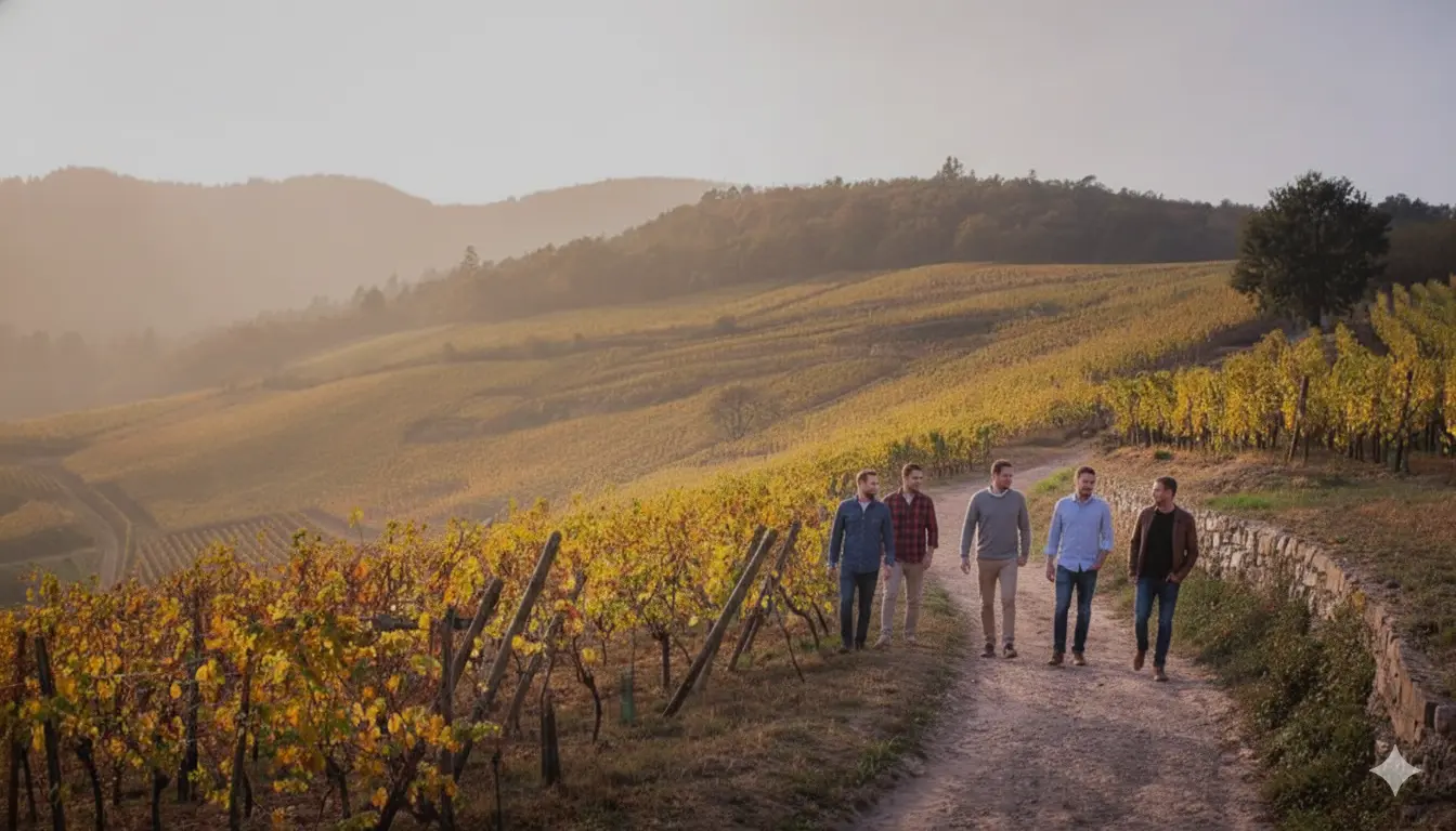 Nos weekends potes Route des vins