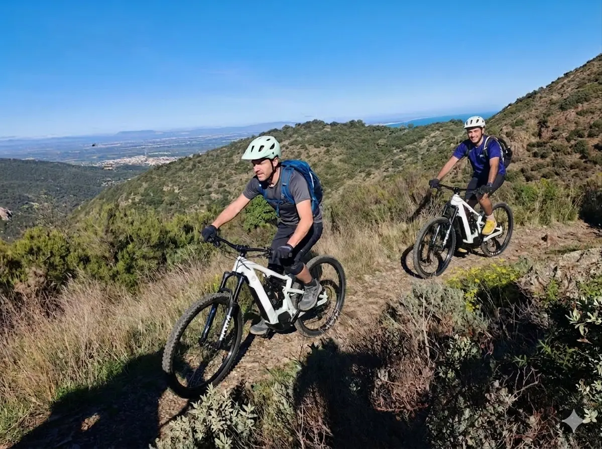 Pyrénées orientales, VTT électrique entre mer & montagnes 7