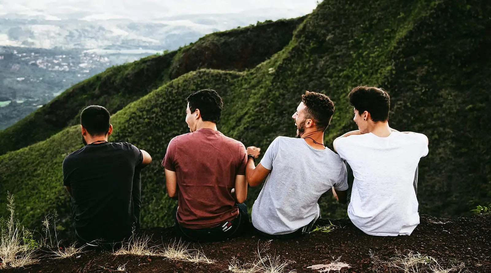 Groupe de potes en week-end La Bande